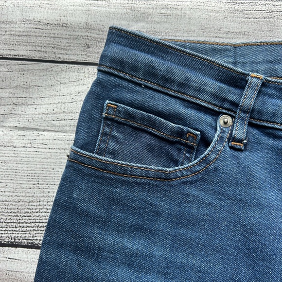 Everlane Mid Rise Skinny Jean Ankle in Dark Indigo wash size 30 - Picture 8 of 16